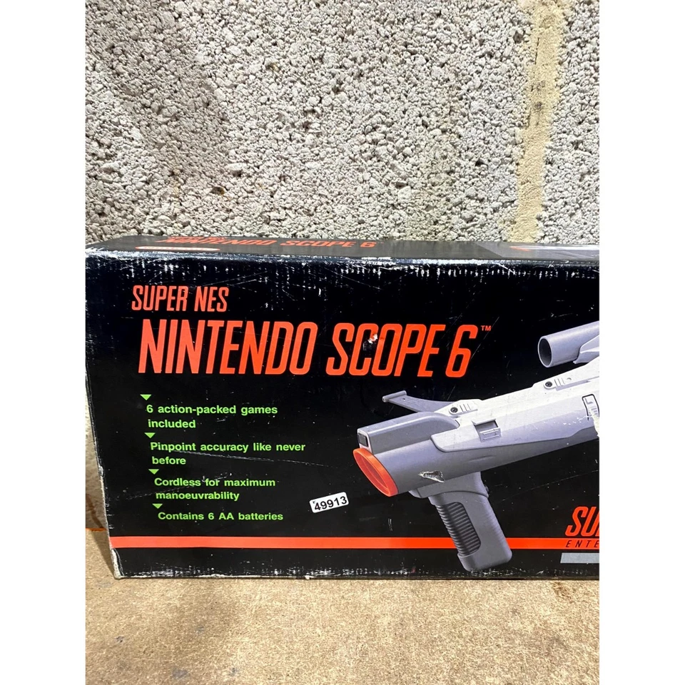 Nintendo Super NES SNSP-013 Scope 6 Transmitter Only Grey Wireless Infrared - Image 2 of 4