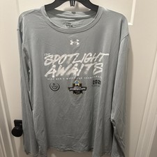 2026 NCAA Gray D1 Wrestling Championship Shirt Under Armour Mens XL NWT
