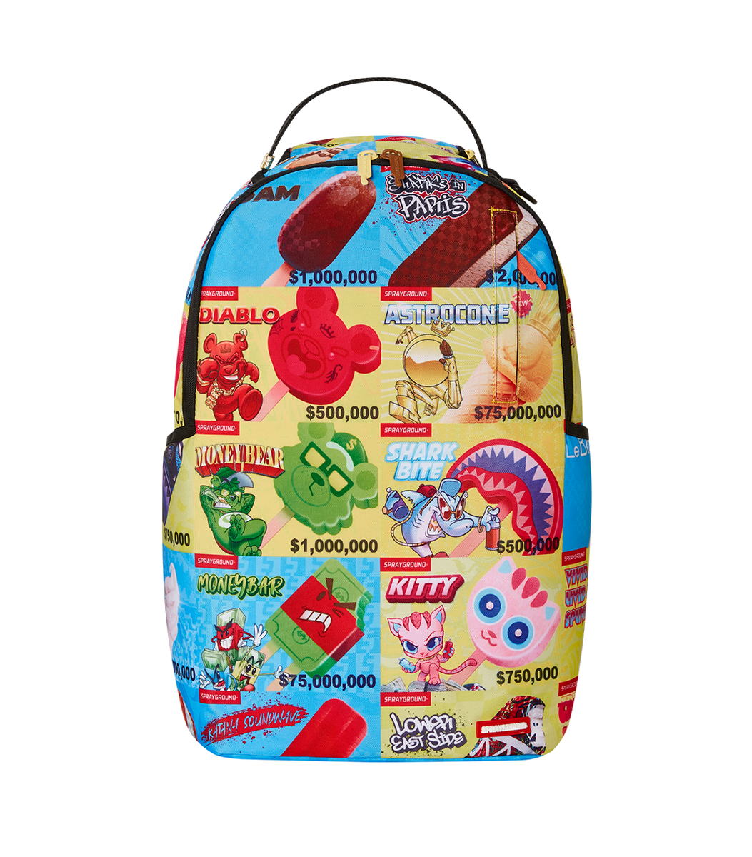 SPRAYGROUND CHARACTERS ICE CREAM TRUCK BACKPACK B7346