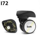 2 pcs Luggage Wheel Replacement for Samsonite luggage JD-1434A D460 I72 Wheels