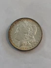 1891-P MORGAN SILVER DOLLAR CH BU (Rim Toning)