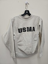 Vintage 80’s 90’s USMA West Point Cotton Knit Sweatshirt Size Small USA Made