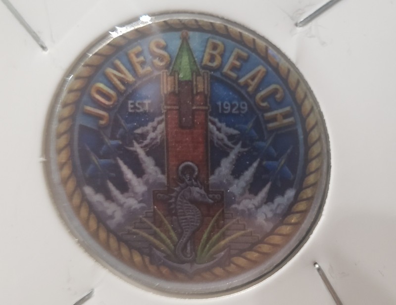 Jones Beach LI Airshow July 4 Blue Angels Kennedy Half Dollar Jones Beach Pencil
