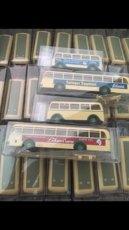 Oberleitungsbus O-Bus, Größe Wie Herpa, Wiking, Brekina, Konvolut Sammlung Obus - Bild 2 von 4