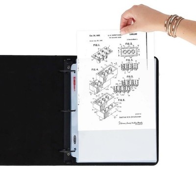 10 BCW 1 Large Pocket Pages Full Sheet For Photo or Doc Stamp / Currency Storage