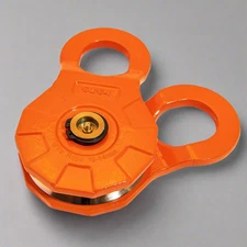 G2G4 12 Ton Snatch Block Pulley For Synthetic up to 5/8" Rope, Steel Cable, Winc