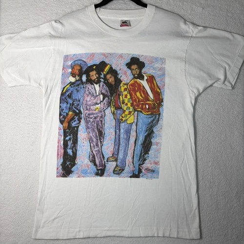 Steel Pulse Reggae Sunsplash Tour 89 T-Shirt Tee Sin 1980s vintage concert t-shirt, vintage, single stitch, B+ condition