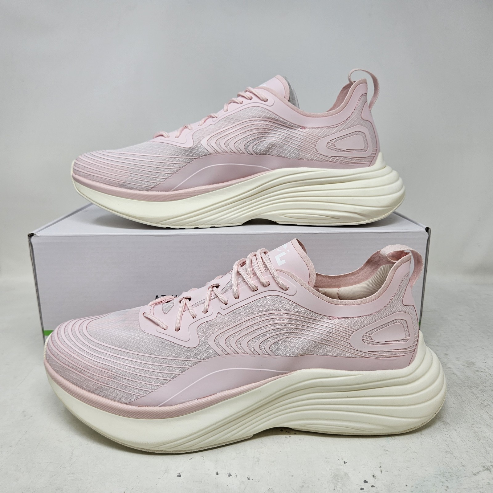 Men's Athletic Propulsion Labs APL Streamline 'Pink/White' Running Shoe / Size 9