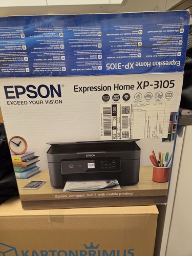 Epson Expression Home XP-3105 Multifunktionsdrucker (WLAN) in OVP
