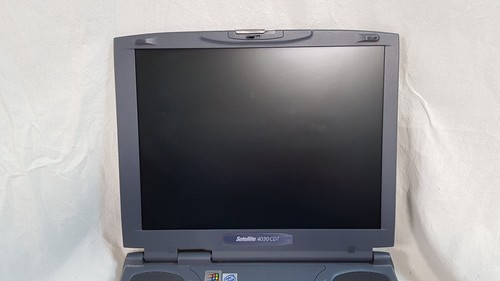 Vintage Toshiba Satellite 4030cdt 13.3" Laptop Intel Celeron 192MB No HDD - Afbeelding 8 van 16