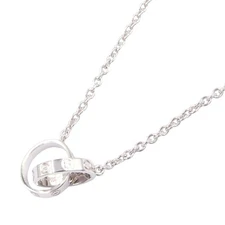 Cartier Baby Love Necklace K18wg White Gold Women Silver One Size