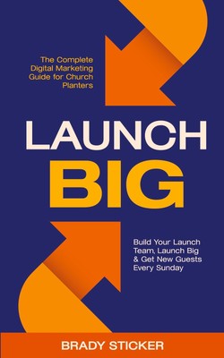 Launch Big Brady Stick*r Taschenbuch Englisch 2024 ChurchCandy Marketing