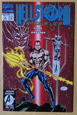 Hellstorm: Prince of Lies #3 VF/NM (9.0) Marvel Comics 6/93
