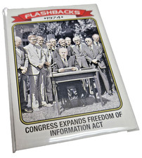 2023 Topps Heritage News Flashbacks #NF-9 Freedom of Information Act -
