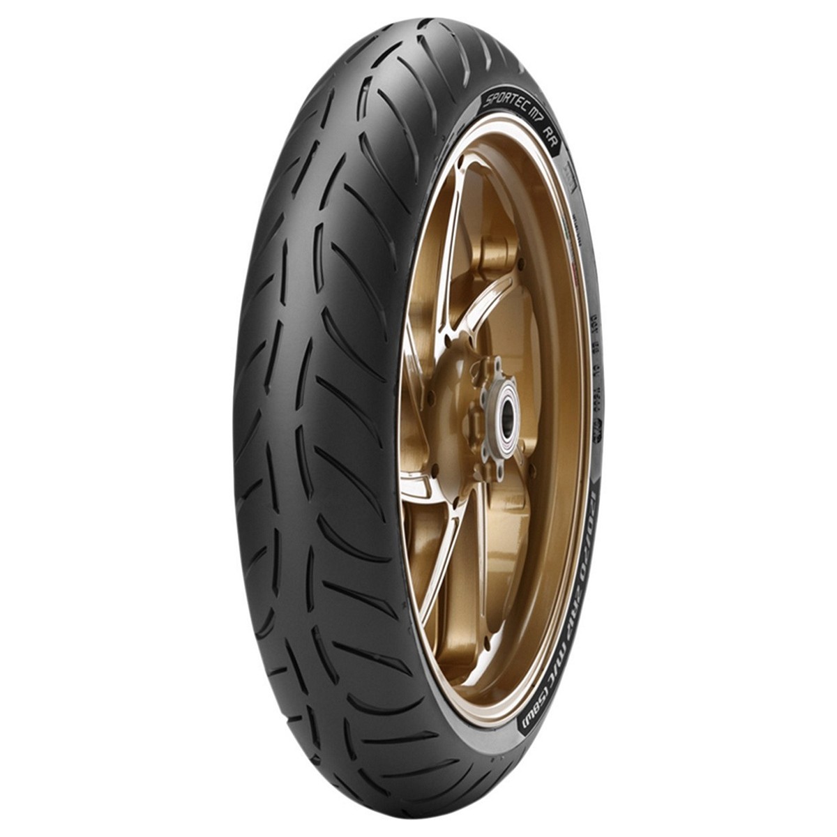 Motorcycle Sports Tyre Metzeler Sportec M7RR 110/70 ZR17 54W TL Front Honda - Image 15