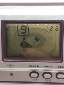 Game Watch JUDGE Purple Nintendo 1980 from japan