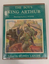 The Boy's King Arthur, Sidney Lanier, Illustrated by N. C. Wyeth COLOR PLATES