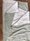 beautiful Curtains textured pale sage green width 64" each by 86"drop