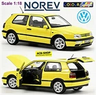 VW Golf III GTI Special Model Color Concept 1994 Yellow Yellow 1:18 Norev 188507