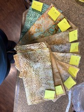 batik fabric lot