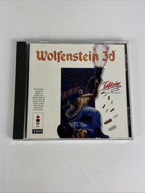 Wolfenstein 3D Panasonic 3DO 1995 in big box! game complete with manual!