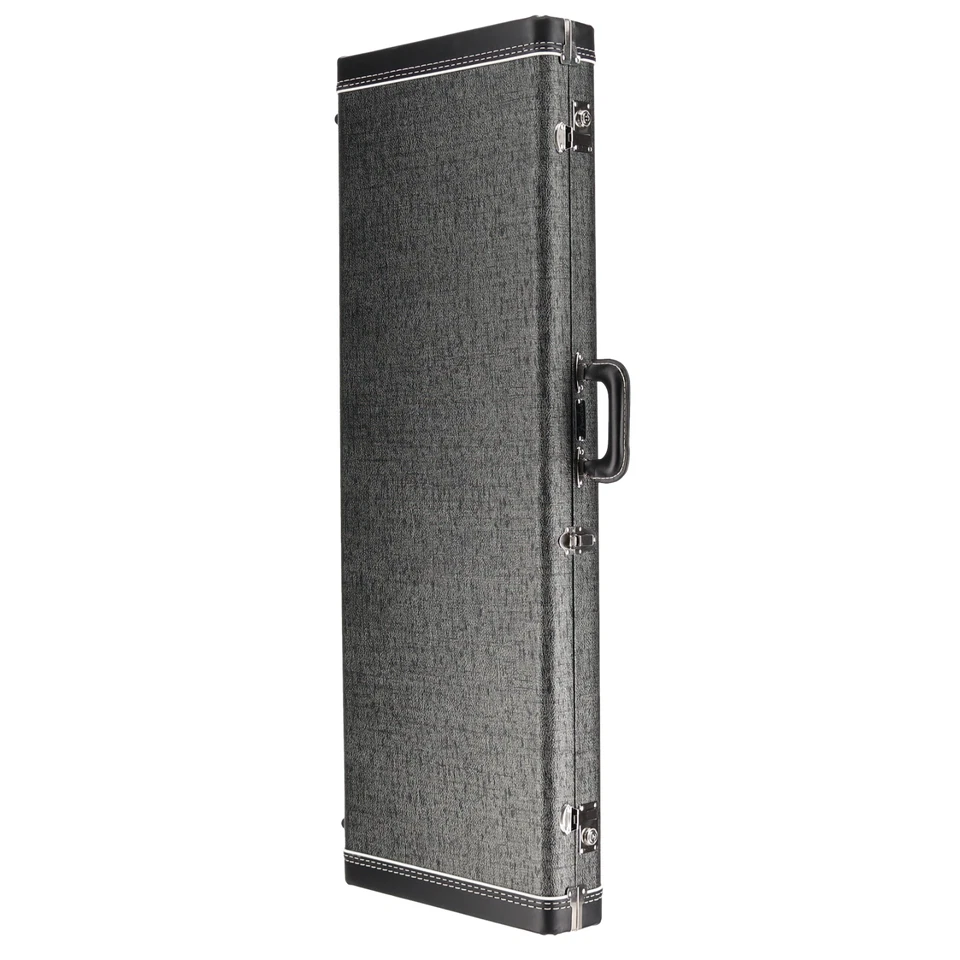 Estuche Fender American G&G Stratocaster Telecaster Gris Negro Carcasa Rígida EE. UU. Foto 3 de 4