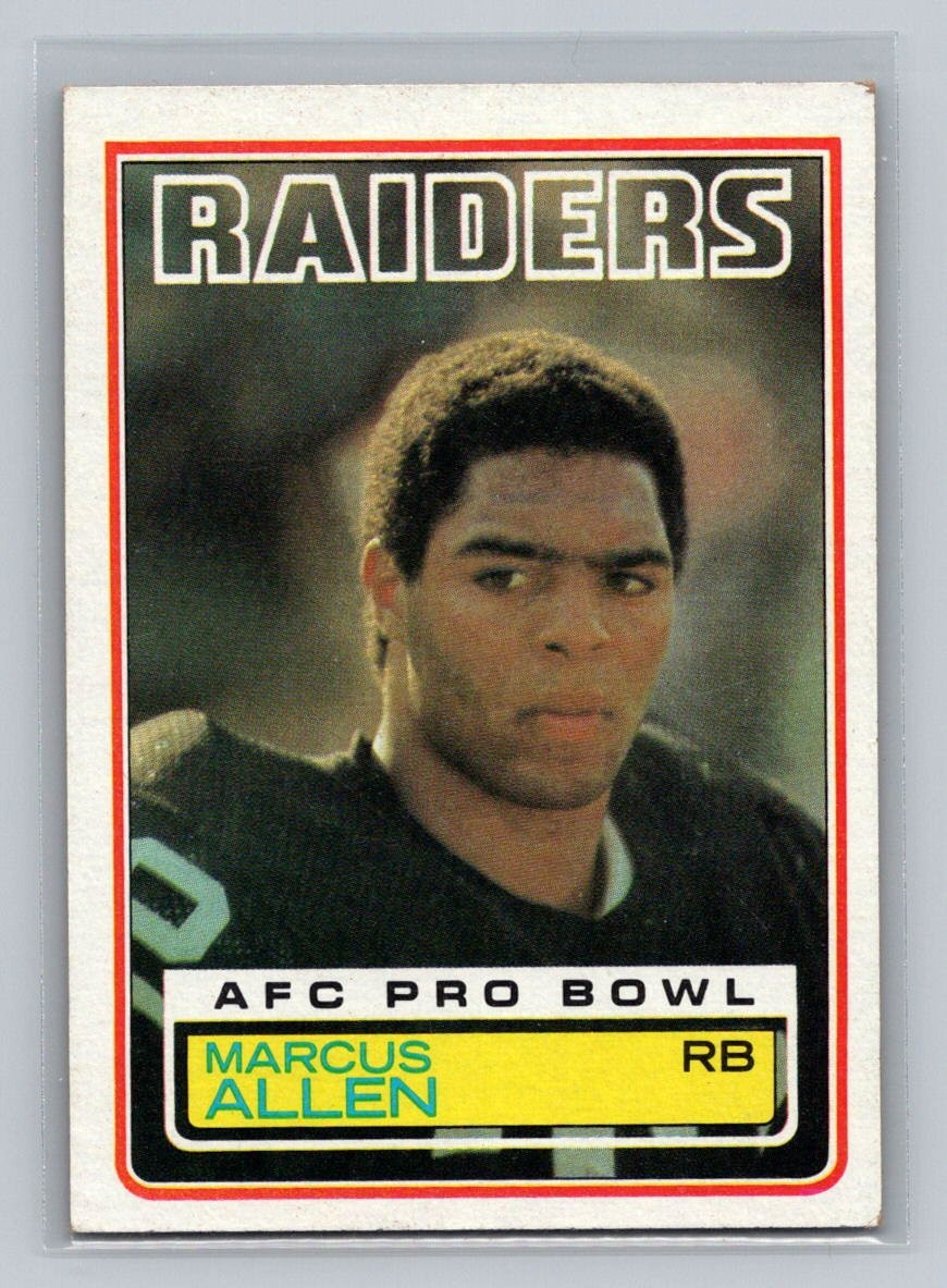 1983 Topps #294 Marcus Allen RC Rookie