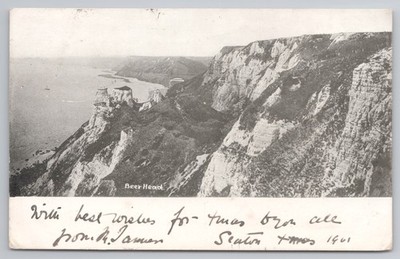 Bierkopf Devon Cliffs 1900er Frith's Serie Topographie Küste früh