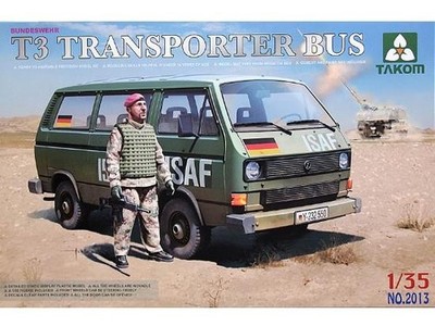 Takom Bundeswehr Transporter T3 Bus Bulli 3462013 in 1:35 Takom 2013 Bausatz