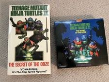 Neca Teenage Mutant Ninja Turtles TMNT 4 Secret Of The Ooze 2 VHS and Accessory