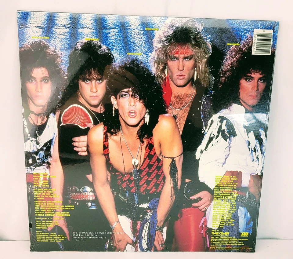 RATT Self-titled 1983 DEBUT EP Time Coast Communication STILL SEALED RARE - Imagem 3 de 4