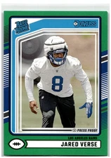 2024 Donruss #341 Jared Verse Press Proof Green R11524