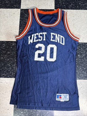 Vintage West End Birmingham High School Basketball Jersey Russell Athletic 44