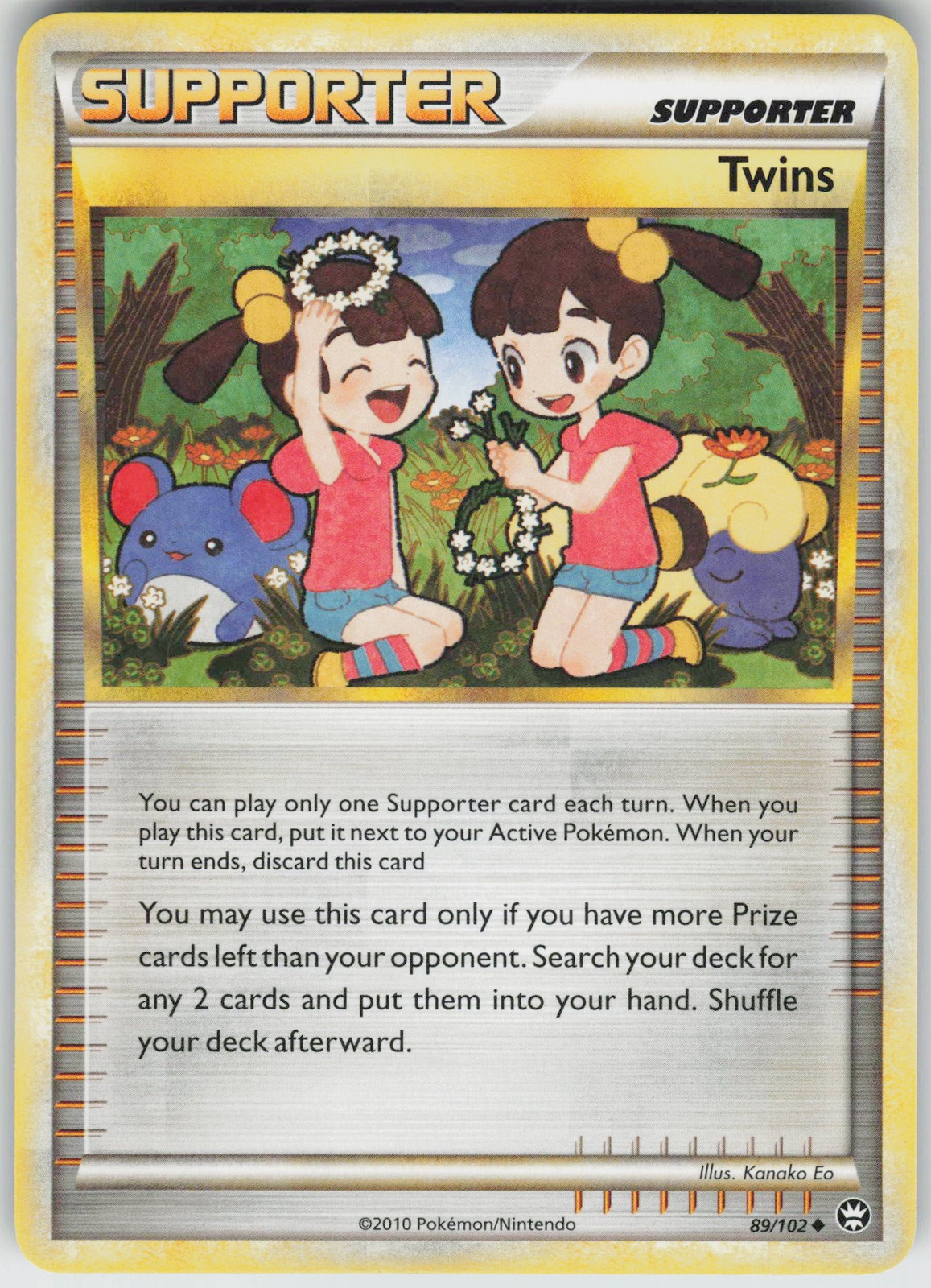 Pokemon Twins 89/102 Triumphant Uncommon NM