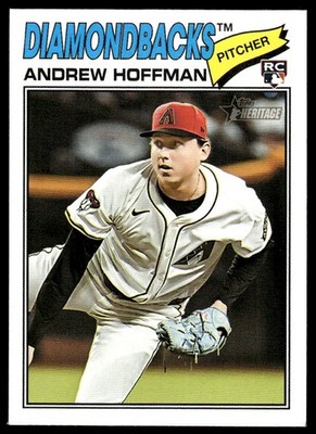 Andrew Hoffman 2026 Topps Heritage #211 RC Arizona Diamondbacks Baseball Card