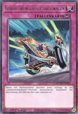 YuGiOh Gladiatorungeheuer-Streitwagen MZTM-DE105 Rare Deutsch Neu 1st