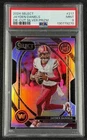 JAYDEN DANIELS PSA 9 2024 PANINI SELECT #217 ROOKIE SILVER PRIZM DIE-CUT RC 9270
