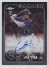 2024 Topps Chrome Rookie Auto Connor Kaiser #RA-CK Auto 08ht