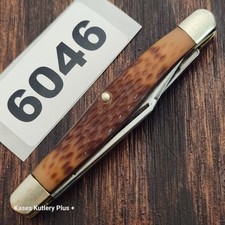 Vintage Camillus 77 Stockman Folding Pocket Knife Made In USA 1960s-70s