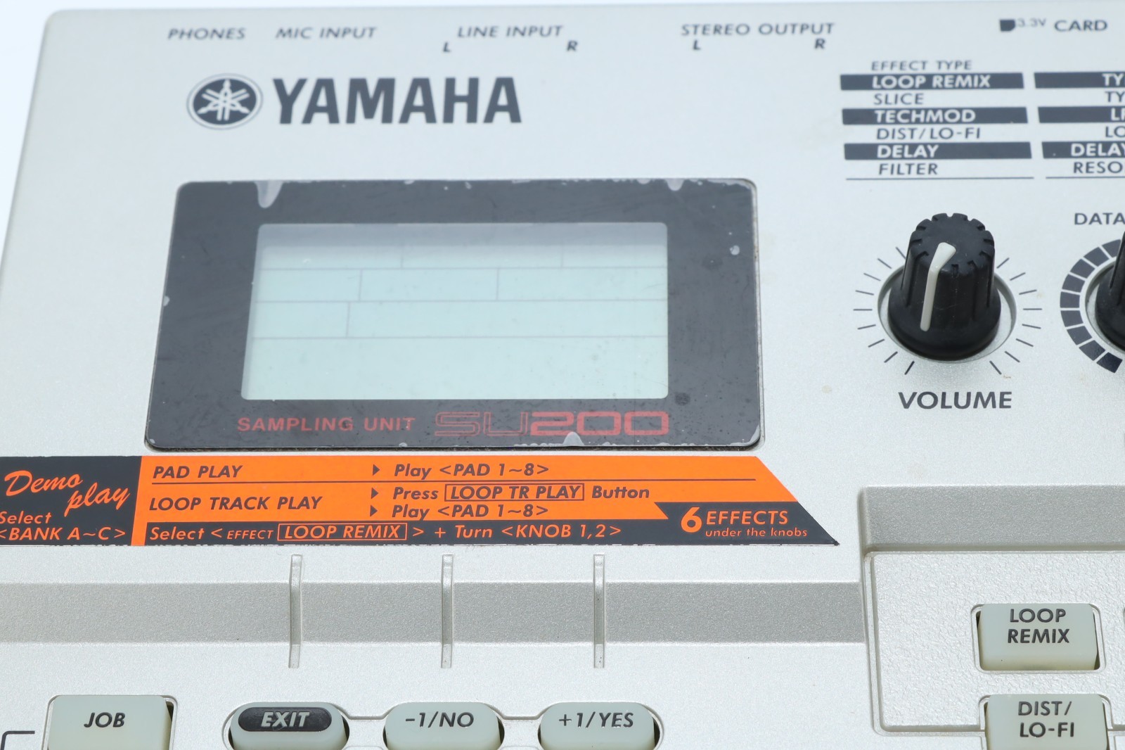 Yamaha SU200 Sampler sampling Unit W/carrybag,Adapter,Smart Media 32MB From JP