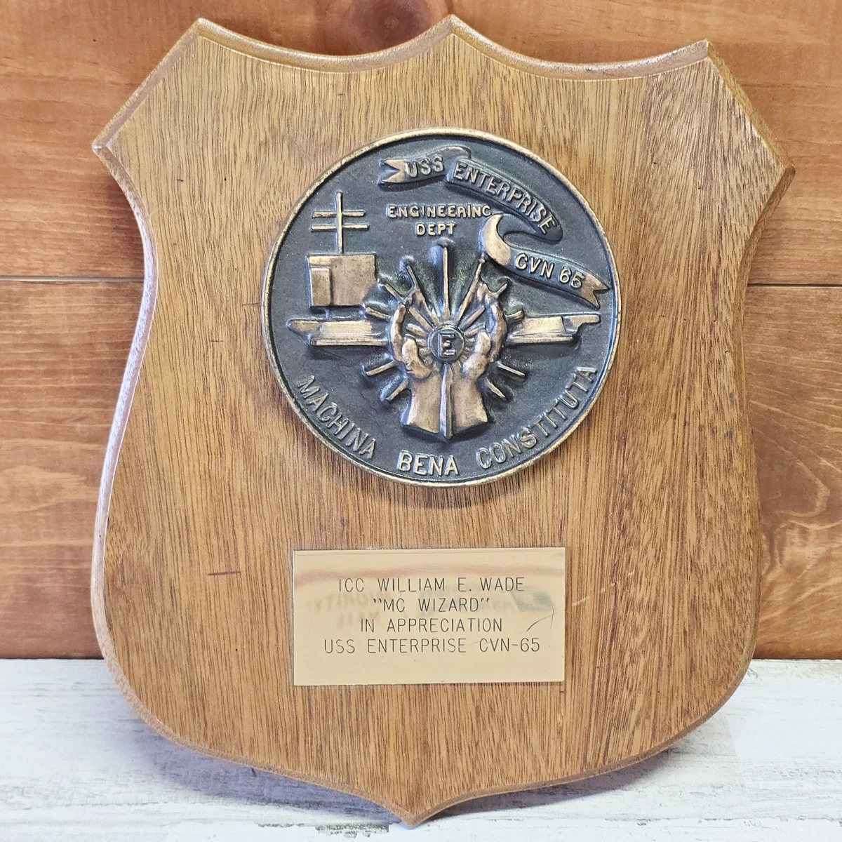 uss plaque products for sale | eBay