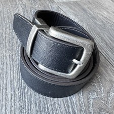 Unbranded Reversible Belt Brown Black Mens Sz 40 Leather 1 1/4"