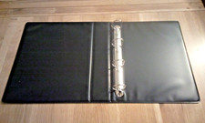 20 x A4 Black Presentation Folders Ring Binders, spine 65mm, pocket front/side
