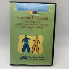 MICHELLE GARCIA WINNER - Growing Up Social: RESOURCE DVD, INSTRUCTIONS +