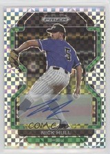 2022 Panini Prizm Draft Picks Power Plaid 5/17 Nick Hull #PDP203 Auto 3s3