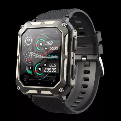 Thor - Die stabilste Smartwatch - Bluetooth & stylishes Armband Blutdruck Herren