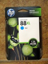 HP 88XL C9391AN Cyan Print Cartridge Sealed INK