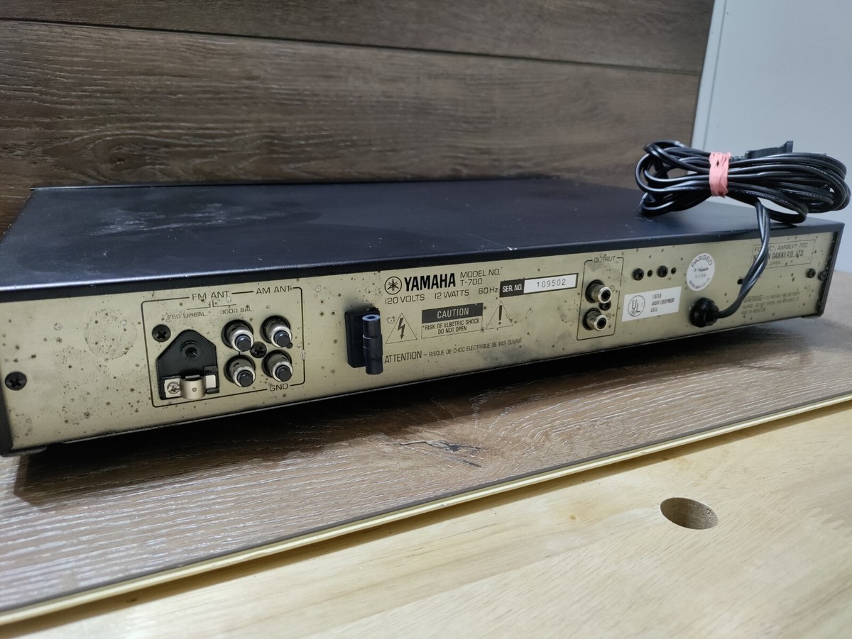 Vintage Yamaha Natural Sound AM/Fm Stereo Tuner TESTED | eBay