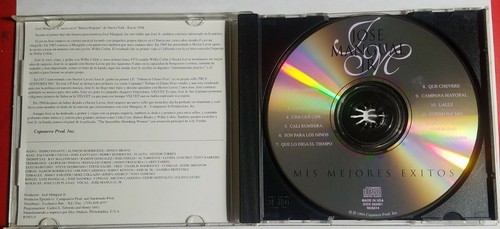 Jose Mangual Jr Mis Mejores Exitos Cd Nueva York Cuban Rtythms Salsa Mil Amores - Picture 2 of 3