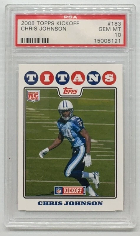 Chris Johnson Topps Kickoff #183 Base